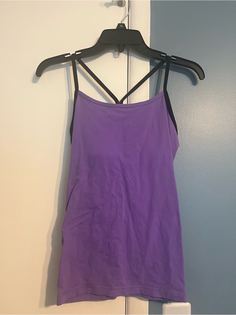 Vintage Lululemon Fitted Purple Tank Top